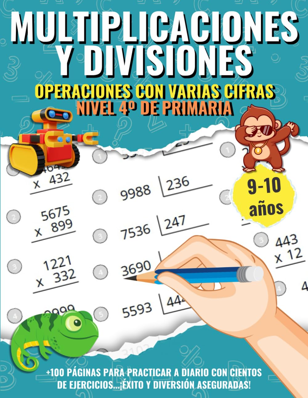 Multiplicaciones y divisiones · 4.º Primaria